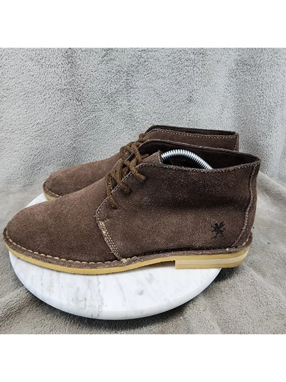 Stacy Adams Shoes Mens Size 9 Brown Suede Lace Up Chukka Boots *Read*